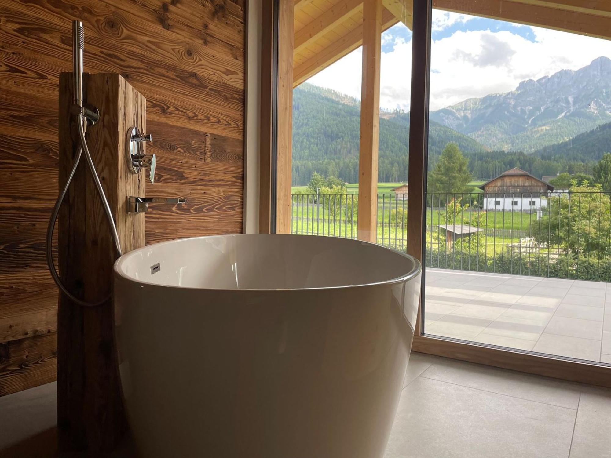 App - Chalet Unterhoelzlhof Olang Bagian luar foto