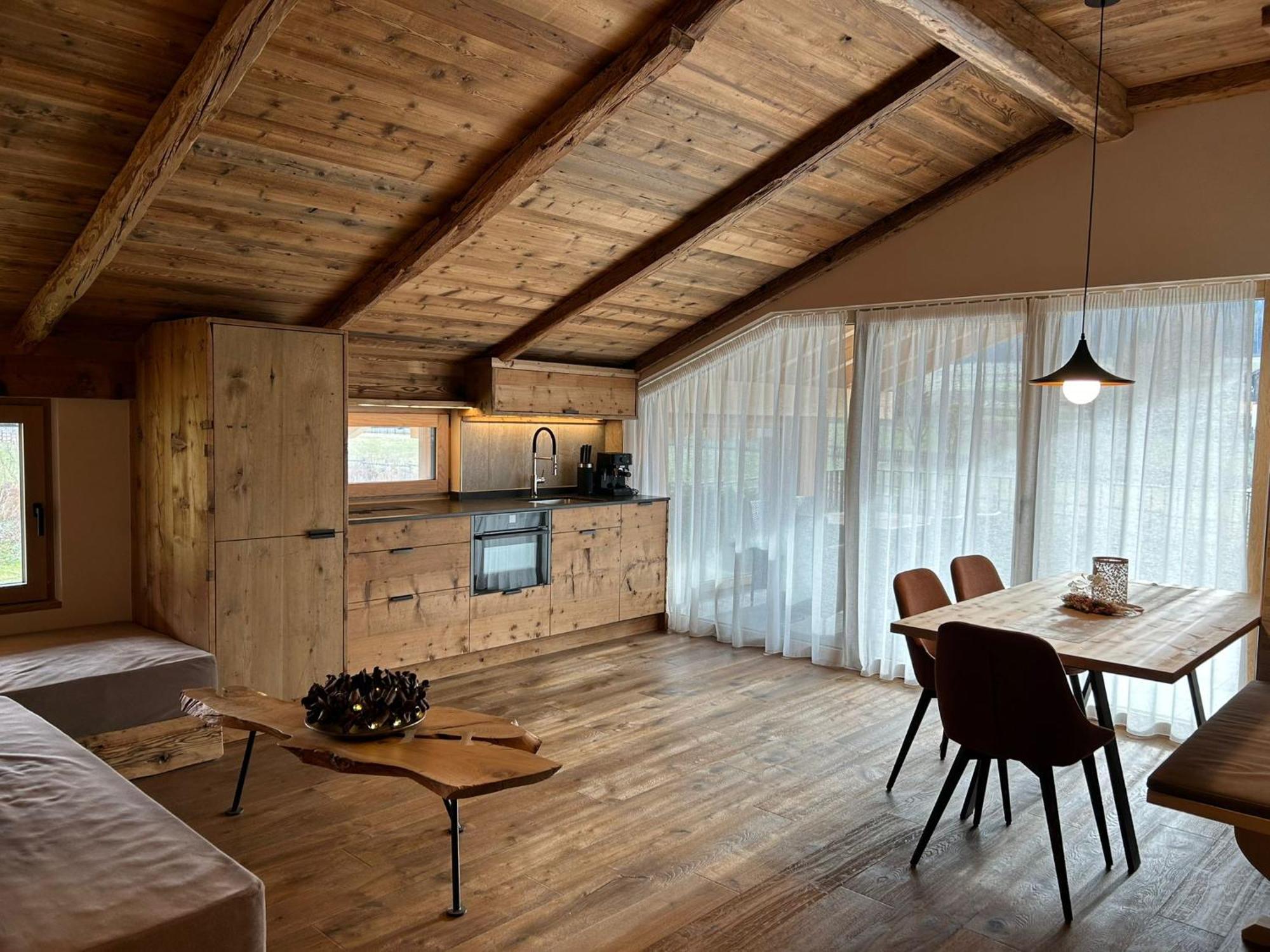 App - Chalet Unterhoelzlhof Olang Bagian luar foto