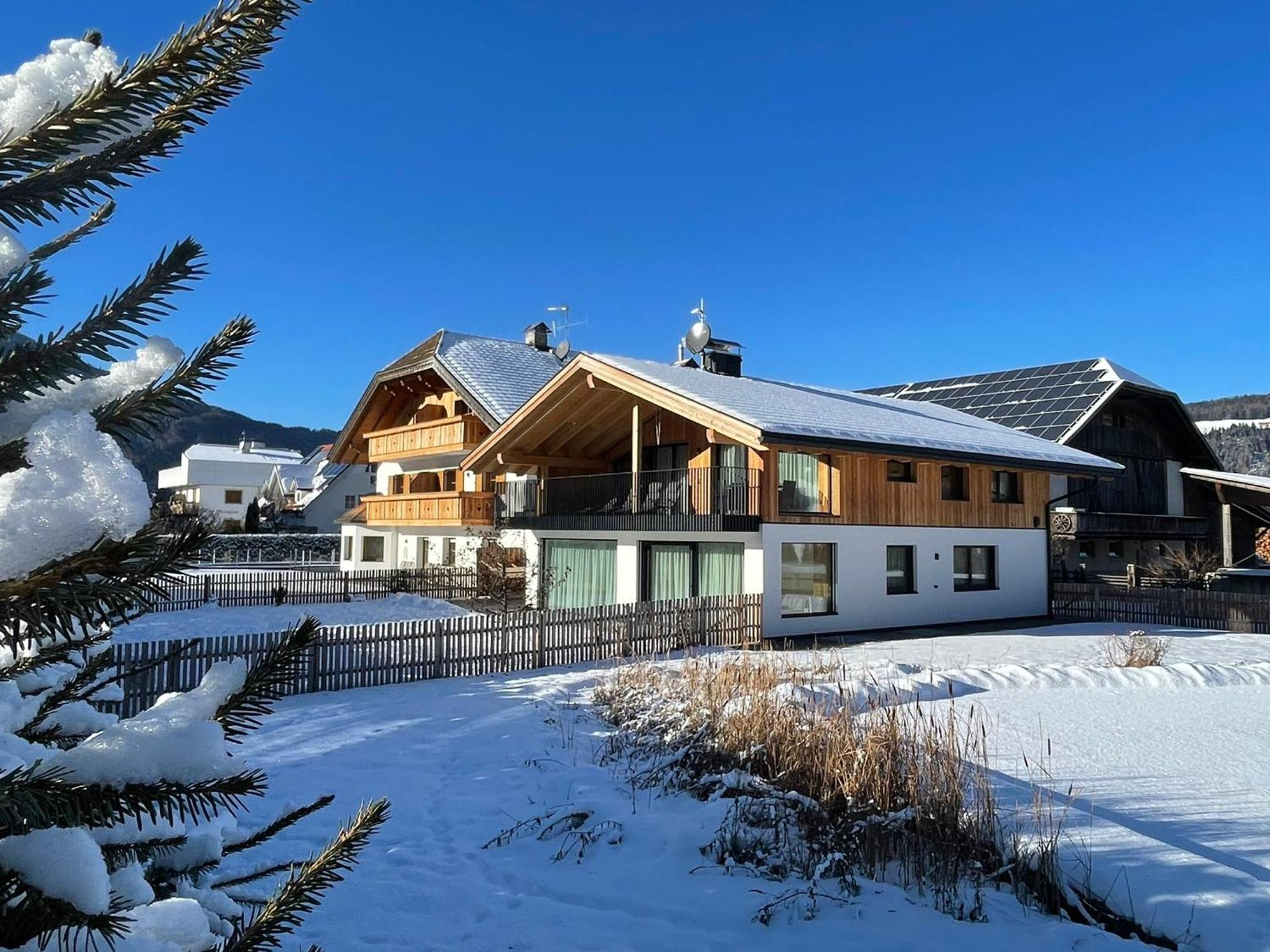 App - Chalet Unterhoelzlhof Olang Bagian luar foto