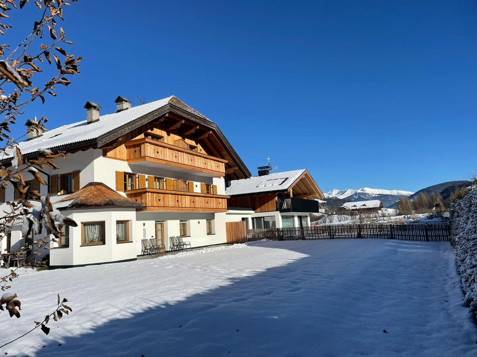 App - Chalet Unterhoelzlhof Olang Bagian luar foto